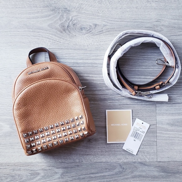 Michael Kors Handbags - Michael Kors Studded Abbey XS Backpack